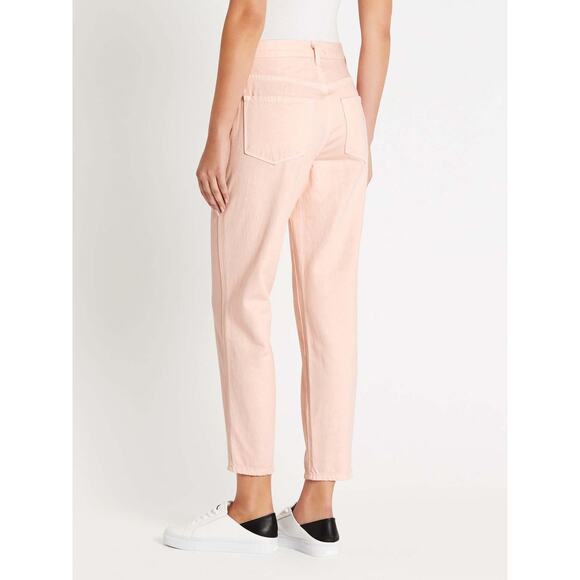 J BRAND Heather Button Fly Jeans in Lulled Cropped in Pink Women's Size 32 = 12 - Picture 2 of 12